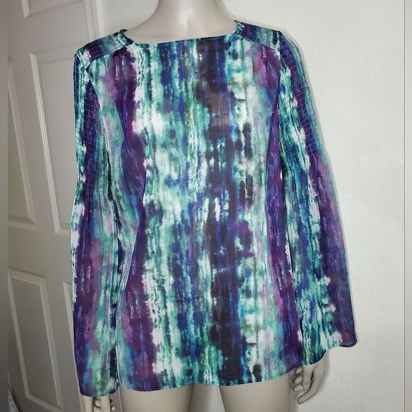 NWT Mossimo Long Sleeve Blouse - Picture 2 of 7